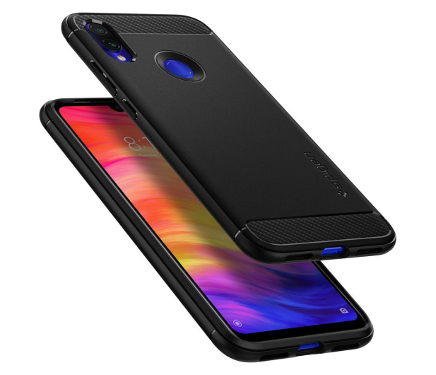 Spigen Rugged Armor do Xiaomi Redmi Note 7 Black - 491945 - zdjęcie 3